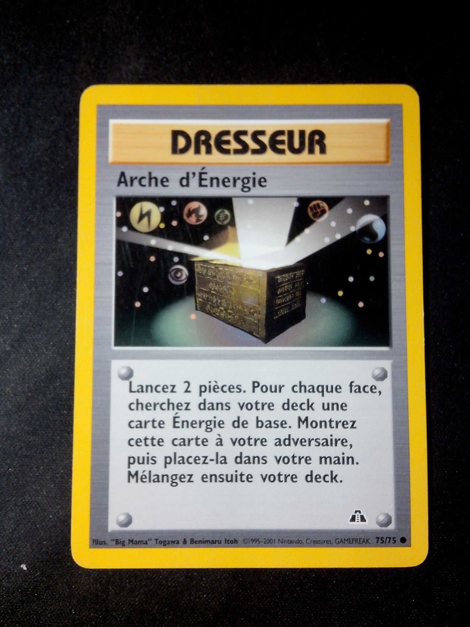 Dresseur Arche D Energie 75 75 Set Neo Discovery FR Rakuten