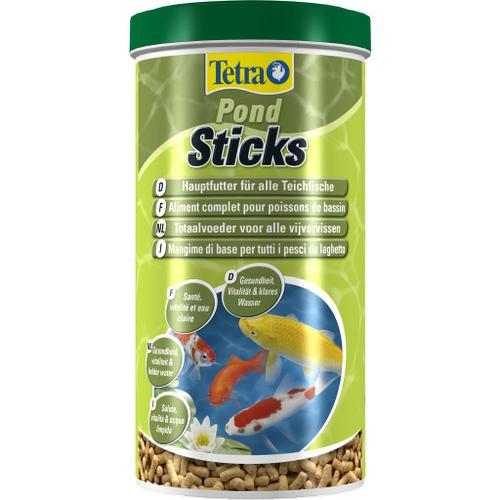 Tetra Pond Sticks - Aliment Complet En Sticks Pour Poissons De Bassin 1l