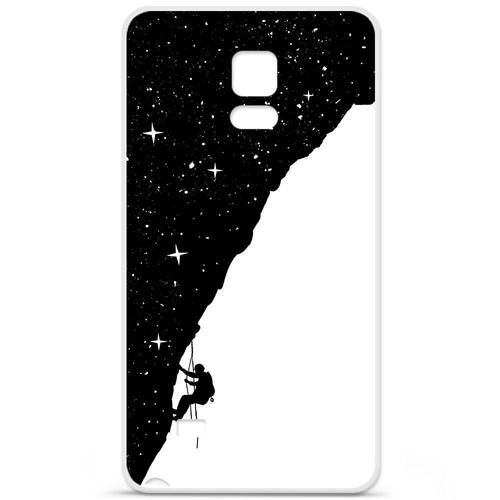 Etui Coque Housse Design Samsung Galaxy Note 4en Silicone Gel Protection Arrière - Balasz Solti (Nightclimbing)