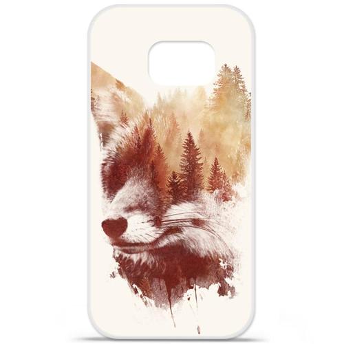 Etui Coque Housse Design Samsung Galaxy S6 Edge Plusen Silicone Gel Protection Arrière - Robert Farkas (Blind Fox)