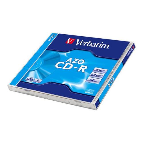 Verbatim DataLifePlus - CD-R - 700 Mo (80 min) 48x - boîtier CD