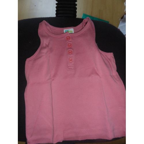T-Shirt Vertbaudet . Coton 4 Ans Orange