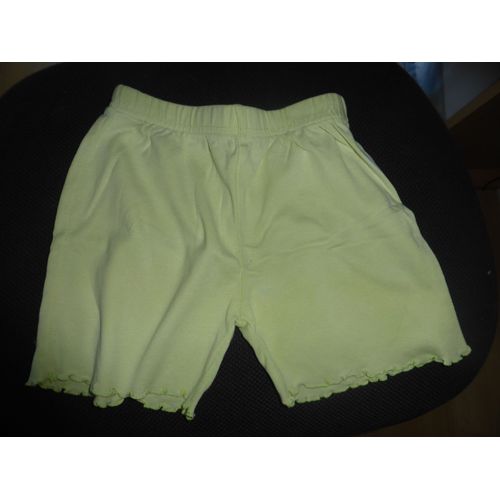 Short ? . Coton 3 Ans Vert