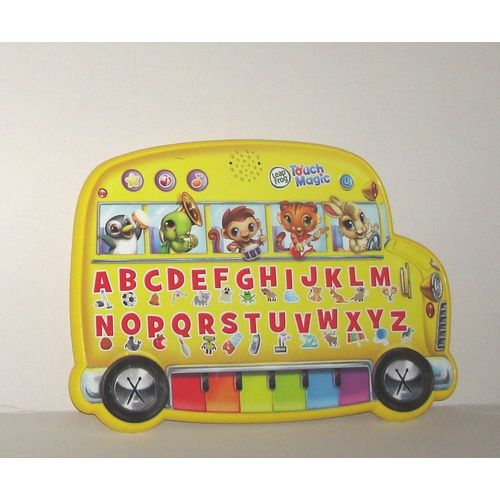  L'autobus Du Rock Tactile Sonore Et Musical Pour Apprendre L Alphabet  La Premiere  Lettre D' Un  Mot Jouer De La Musique  Leapfrog 