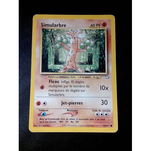 Simularbre 77/111 Set Neo Genesis Fr