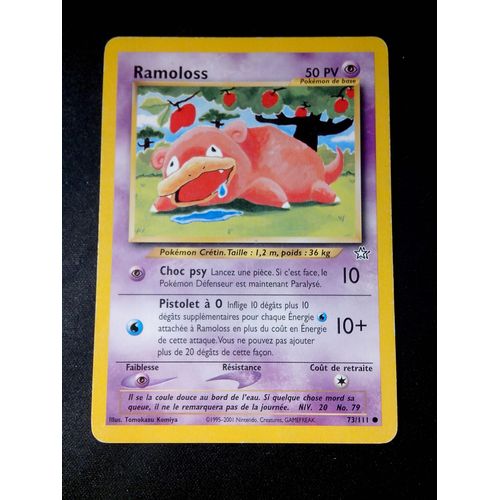 Ramoloss 73/111 Set Neo Genesis Fr