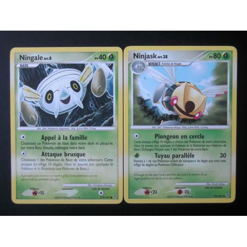 Vainqueurs Suprêmes - Ninjask (73) + Ningale (117/147)