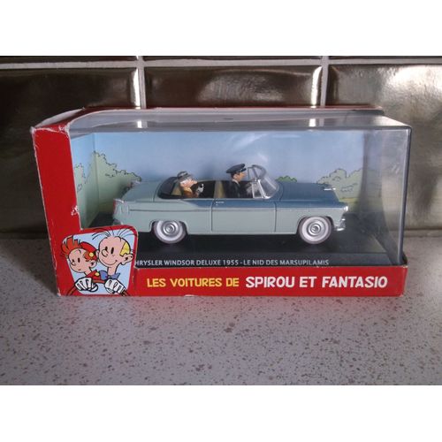 Voiture Spirou "Chrysler Windsor Deluxe 1955 Spirou"-Editions Atlas
