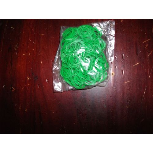 Rainbow Loom Élastique Vert