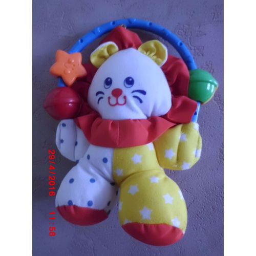 Doudou Hochet Lion Fisher Price