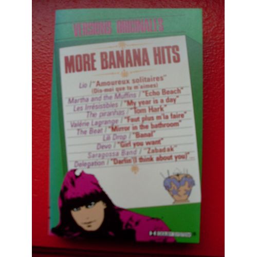 More Banana Hits Versions Originales Cassette Audio 14 Titres