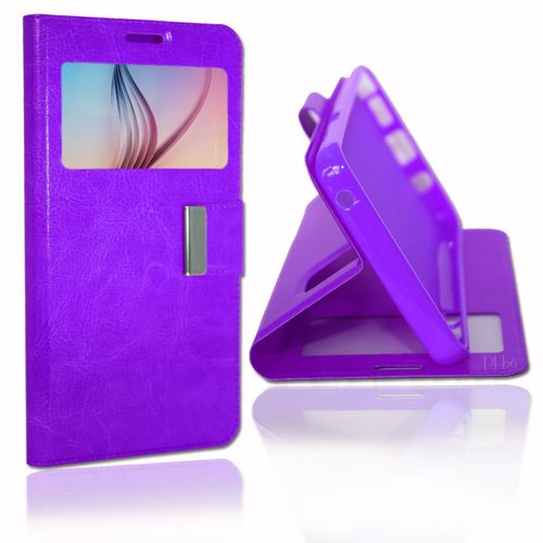 Alcatel One Touch Pixi 3 (5.5 Pouces) Étui Housse Coque Violet By Ph26