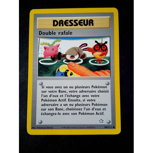 Dresseur Double Rafale 100/111 Set Neo Genesis Fr