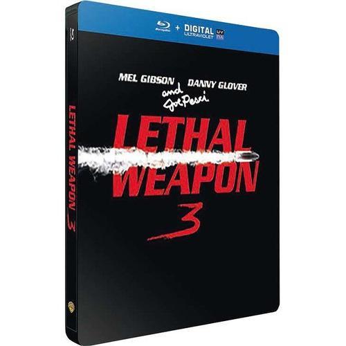 L'arme Fatale 3 - Blu-Ray + Copie Digitale - Édition Boîtier Steelbook