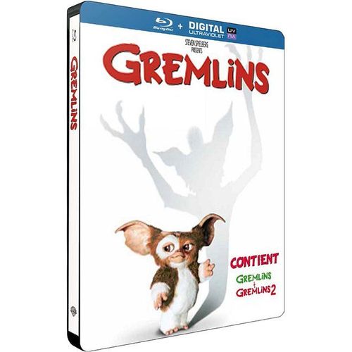 Gremlins + Gremlins 2 : La Nouvelle Génération - Blu-Ray + Copie Digitale - Édition Boîtier Steelbook