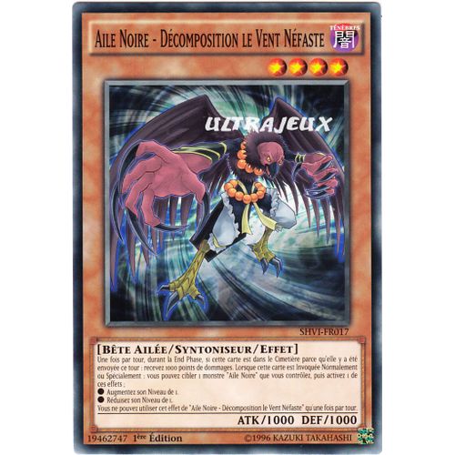 Yu-Gi-Oh! - Shvi-Fr017 - Aile Noire - Décomposition Le Vent Néfaste - Commune