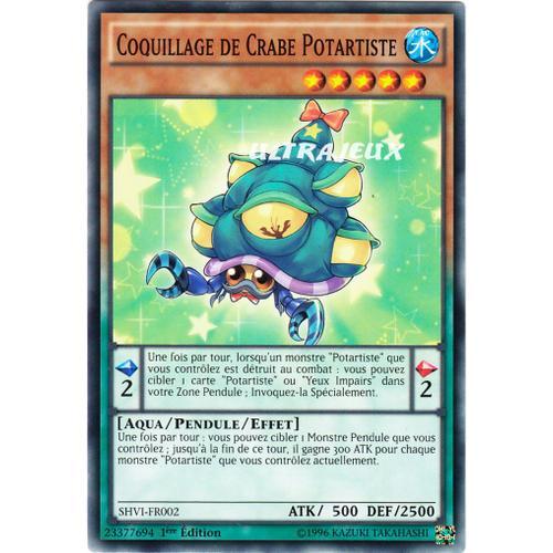 Yu-Gi-Oh! - Shvi-Fr002 - Coquillage De Crabe Potartiste - Commune