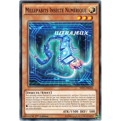 Yu-Gi-Oh! - Shvi-Fr034 - Millepabits Insecte Numérique - Commune