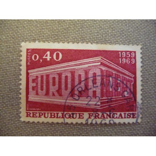 Timbre 1598 Europa 1969