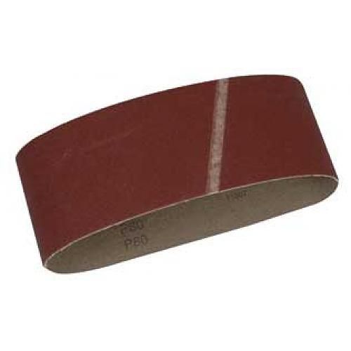 Lot de 2 bandes abrasives pour combiné ponceuse LOPON150-grain 120 LEMAN