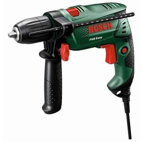 Perceuse à percussion BOSCH PSB Easy - 500W - En coffret - 060312700D