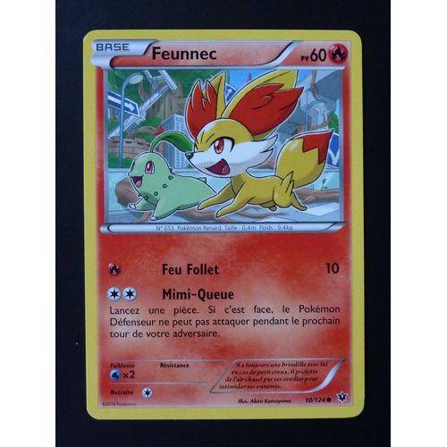 Feunnec 10/124 - Pokemon Xy10 Impact Des Destins 