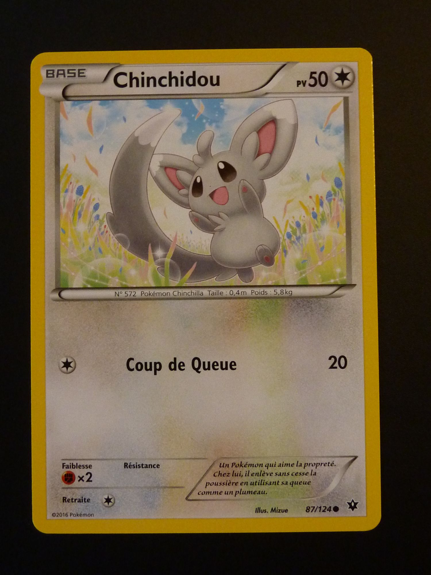 Chinchidou 87/124 - Pokemon Xy10 Impact Des Destins 