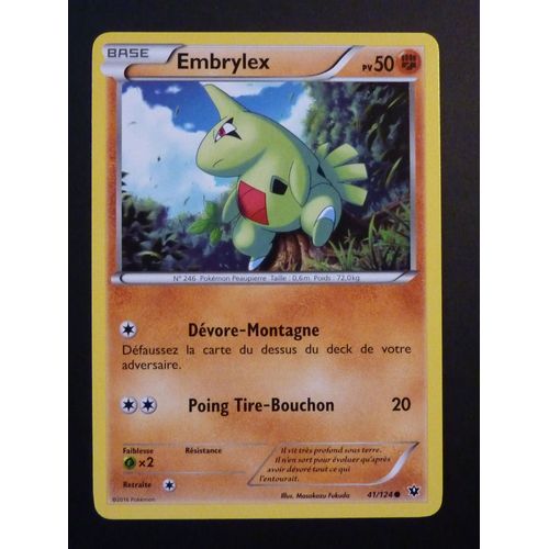 Embrylex 41/124 - Pokemon Xy10 Impact Des Destins 