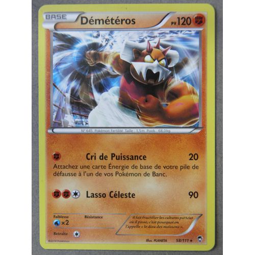 Pokemon - Démétéros - 58/111 - Rare