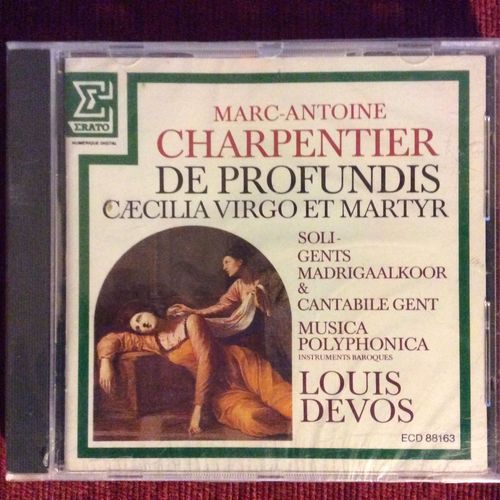 Marc-Antoine Charpentier (1643-1704) : De Profundis H. 189 Psaume 129 Et Requiem Aeternam + Caecilia Virgo Et Martyr H. 397 Octo Vocibus Pour Soli Double Choeur Double Orchestre À Cordes Et Continuo