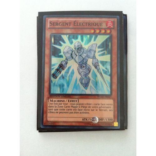 Yu-Gi-Oh! - Wgrt-Fr043 - Sergent Electrique - Super Rare