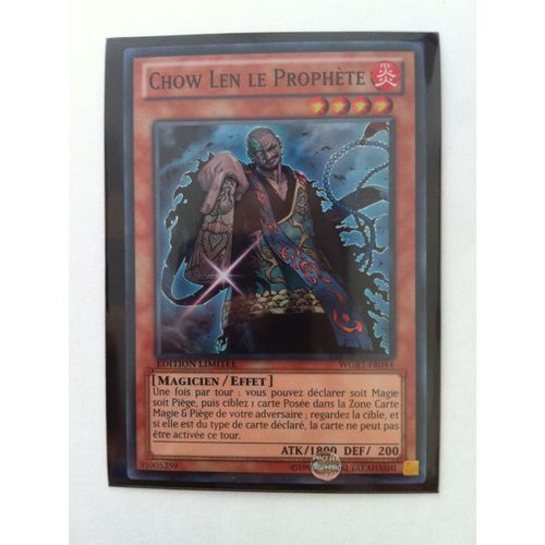 Yu-Gi-Oh! - Wgrt-Fr044 - Chow Len Le Prophète - Super Rare