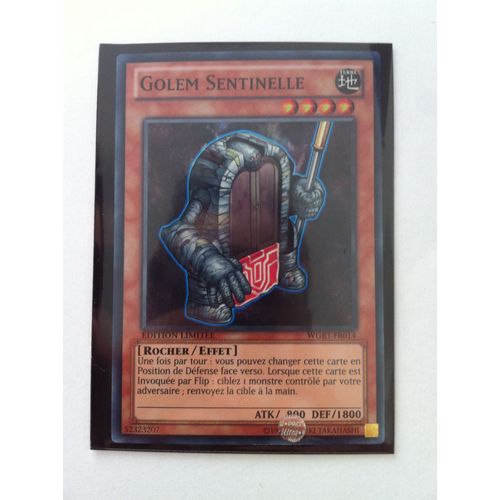 Yu-Gi-Oh! - Wgrt-Fr014 - Golem Sentinelle - Super Rare