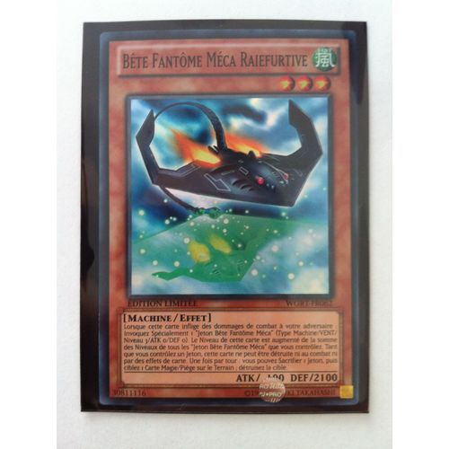 Yu-Gi-Oh! - Wgrt-Fr062 - Bête Fantôme Méca Raiefurtive - Super Rare