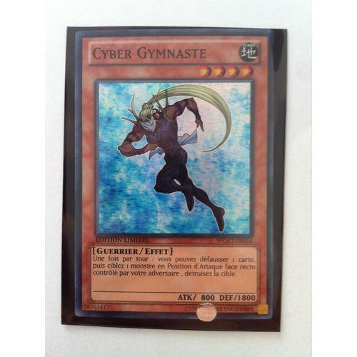 Yu-Gi-Oh! - Wgrt-Fr016 - Cyber Gymnaste - Super Rare
