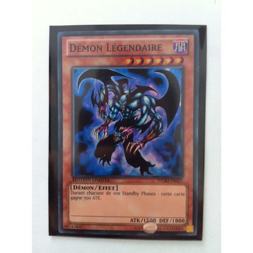 Yu-Gi-Oh! - Wgrt-Fr021 - Démon Légendaire - Super Rare