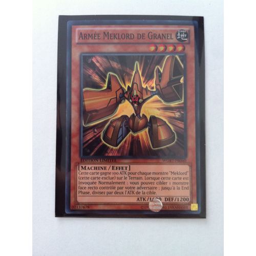 Yu-Gi-Oh! - Wgrt-Fr040 - Armée Meklord De Granel - Super Rare