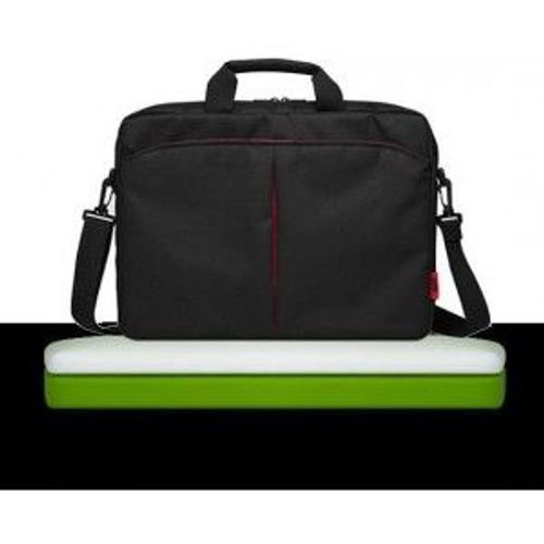Sacoche PC portable 17.3 pouces noir et rouge Classic WE
