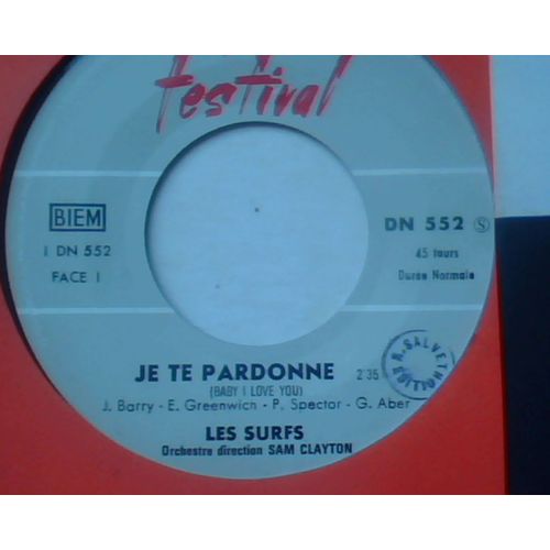 Je Te Pardonne / Cent Mille Filles
