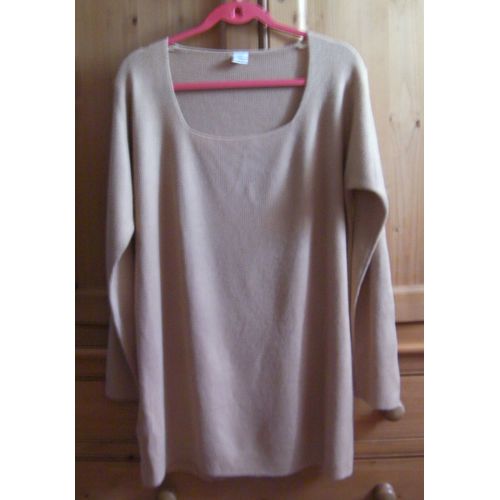 Pull Jaune Miel - Taille 42/44