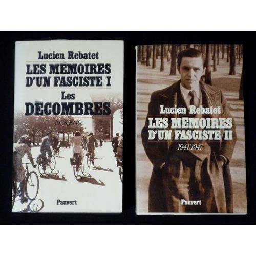 Les Mémoires D'un Fasciste (2 Volumes)