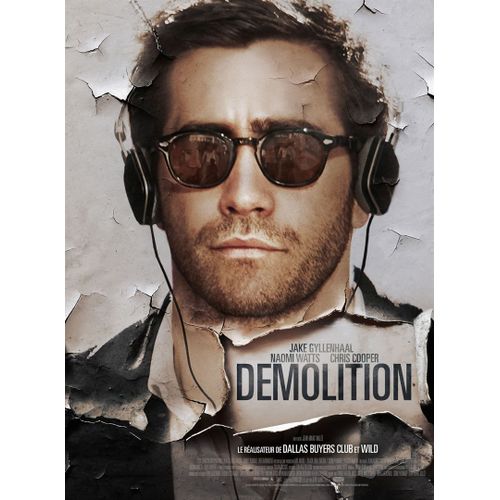 Demolition - Affiche Originale De Cinéma - Format 120x160 Cm - Un Film De Jean-Marc Vallée Avec Jake Gyllenhaal, Naomi Watts, Chris Cooper, Judah Lewis - Année 2016