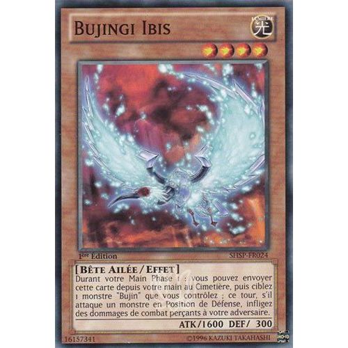 Carte Yu-Gi-Oh - Bujingi Ibis - Shsp-Fr024 Commune 1ère Edition