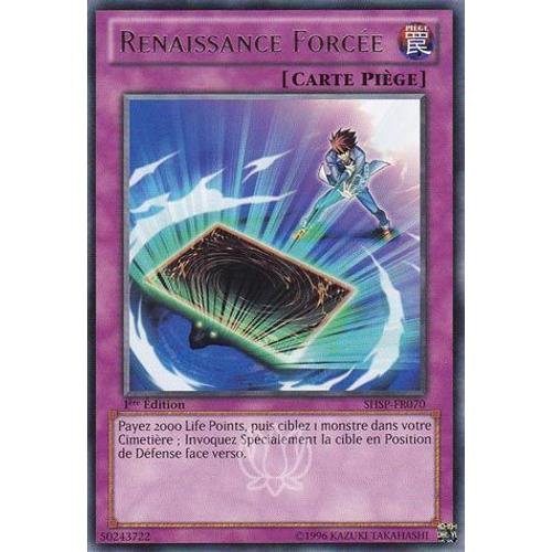 Carte Yu-Gi-Oh - Renaissance Forcée - Shsp-Fr070 Rare 1ère Edition