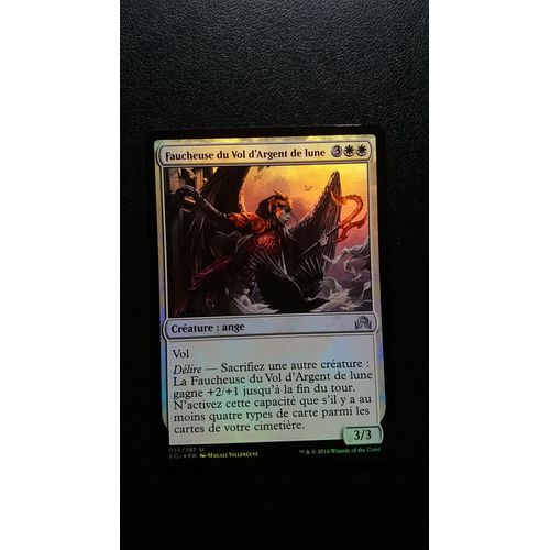 Faucheur Du Vol D'argent De Lune Foil Premium - Ténébres Sur Innistrad - 036/297