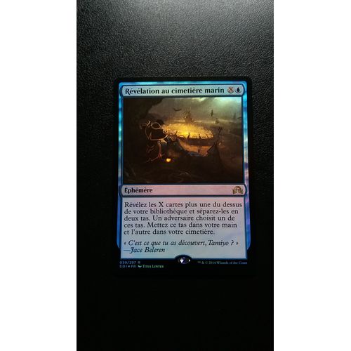 Révélation Au Cimetiere Marin Foil Premium - Ténèbres Sur Innistrad - 059/297