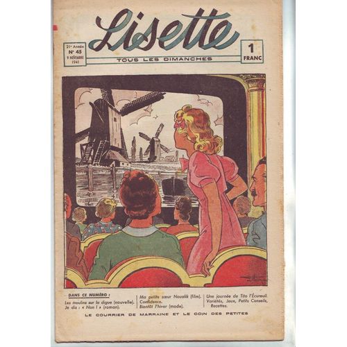Lisette 45  Novembre 1941