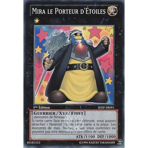 Carte Yu-Gi-Oh - Mira Le Porteur D'etoiles - Shsp-Fr091 Commune 1ère Edition
