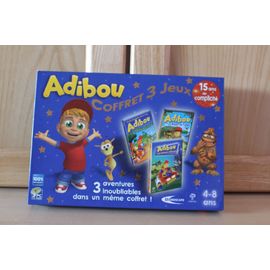 Coffret Adibou 3 Jeux L'ombre Verte, Le Secret De Paziral, Les Voleurs D'energie Pc