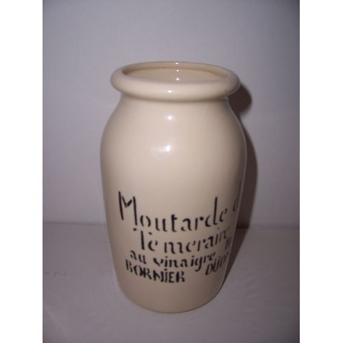 Pot À Moutarde Ancien Téméraire Bornier